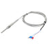MECCANIXITY PT100 RTD Thermocouple Stainless Steel M8 Temperature Sensor Probe -50 to 500C 6.6ft