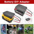 Battery Adapter for DEWALT 18V/20V MAX & Milwaukee M18 Lithium Battery Power Mount Connector Dock