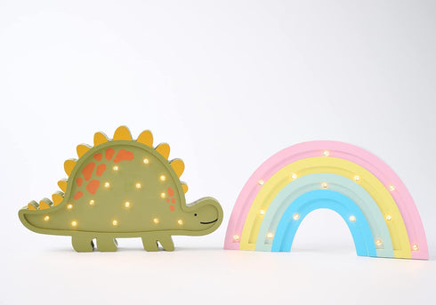 Dino Wood Night Light by Mud Pie