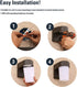 1-Light HALO FE Bronze LED Outdoor Lantern Sconce with Dusk to Dawn