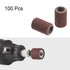 100pcs Mini Sanding Drums, 1/4 Inch 600 Grit Sanding Sleeves for Drum Sander Rotary Tools