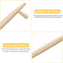 LABRIMP Brass Minimalist Cabinet Pulls Centers Solid Drawer Handles for Wardrobes Kitchen Cabinets and Bedside Tables