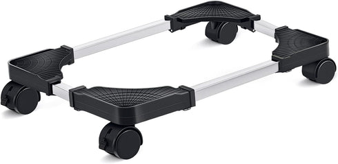 Liitrton Mobile CPU Stand Adjustable Computer Tower Stand with 4 Caster Wheels Fits