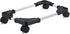 Liitrton Mobile CPU Stand Adjustable Computer Tower Stand with 4 Caster Wheels Fits