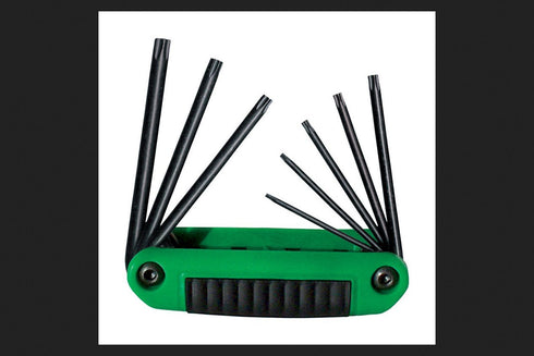 Eklind Tool 25582 Ergo-Fold Fold-up TORX star - 8pc set T6-T25