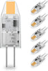 YUIIP G4 LED Bulb, AC/DC 12V 1.2W (10W Halogen Replacement), Warm White 2700K, 5 Pack