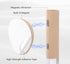 HAANGWAN Set 2, ClosetWhite Motion Sensor Night Lights Indoor, Rechargeable Night Lights Wall Sconces Wooden of Battery