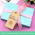 Blank Manila Shipping Tags with Elastic String, Coideal 120 PCS Strung Cardstock Paper Tags, 4.75" x 2.375"