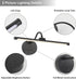 3 Dimmable Wireless Picture Light, Magnetic Rechargeable LED Painting Light with Remote, Battery Operated Wall Art