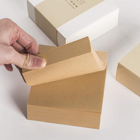 VANRA Note Cube, 4 x 4 Inch Memo Cube Refill, 400-Sheets/Cube, Blank Scratch Pads, Not Sticky, No Holder