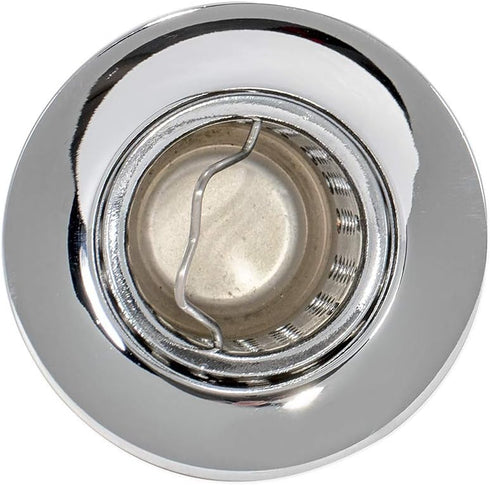 EZ-FLO 3 Inch Removable Kitchen Sink Strainer Drain, Stainless Steel, 1-7/8 Inch to 2-1/4 Inch Opening