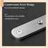 Wopanxye 12 Pack 20 125 mm Angle Corner Brackets for Shelf, x Stainless Steel Brace, Right Angle L-Shaped Sheet
