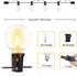 25FT, G40 27 Bulbs, Outdoor String Lights LED Patio Globe Lights with Shatterproof Waterproof Connectable Hanging