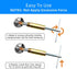 Compression Sleeve Puller Tool, Remove Nut & Ferrule of Pipe 03943- Sleeve Remover for 1/2-Inch Compression Fittings