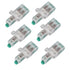 20PCS 1 in 2 Out Lever Wire Conductor Terminal Block Connectors for 10-20AWG Wires