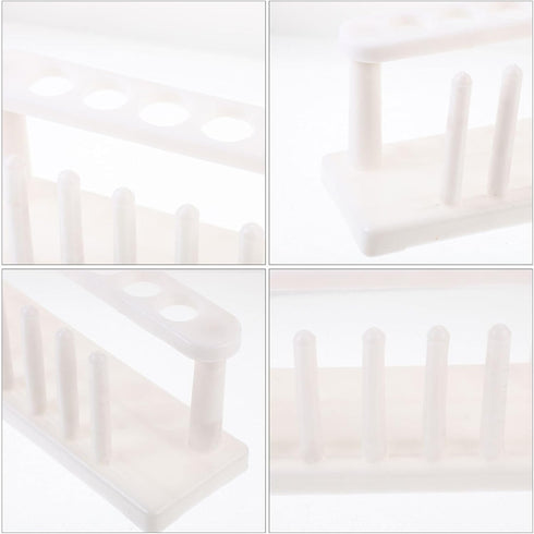 POPETPOP 3pack Test Tube Rack, Portable Storage Rack for Aquarium Laboratory Equipment
