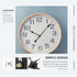 ifundom High Torque Non Ticking Clock Mechanism Replacement, DIY Quartz Clock Motor Kit with 2 Sets Clock Hands,