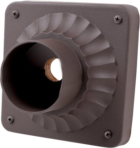 Designers Fountain 1916-ORB Outdoor Post Light Mounting Base, Oil Rubbed Bronze