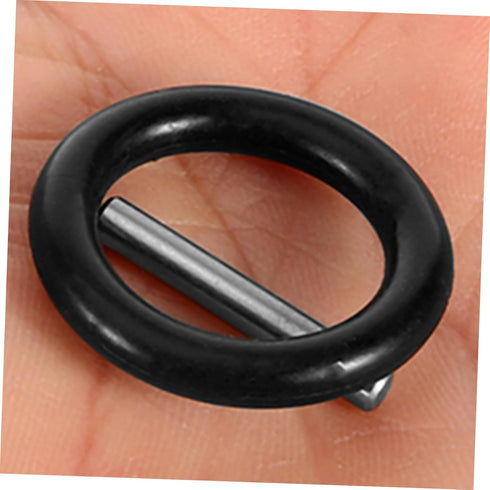 6 Sets Pin and Ring Lock Ring Wrench Drive Socket Retainer with O-ring Ring Clips Retaining Rings Electric Stainless