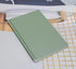 Yansanido Spiral Notebook, 4 Pcs B5 Thick Plastic Hardcover, 9.8x6.9 Inch, 80 Sheets Journal for School Office