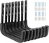 Whrsinlor 8 Pack Ladder Hooks 9.8Inch Garage Storage Utility Hook Heavy Duty Wall