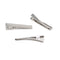 Honbay 50PCS Silver Tone Single Prong Metal Alligator Hair Clips for Arts & Crafts, Office Paper Organization