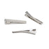 Honbay 50PCS Silver Tone Single Prong Metal Alligator Hair Clips for Arts & Crafts, Office Paper Organization