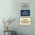 Signs ByLITA Classic Framed Please Ring Bell For Assistance Wall or Door Sign - Durable Material (Brushed Silver) -