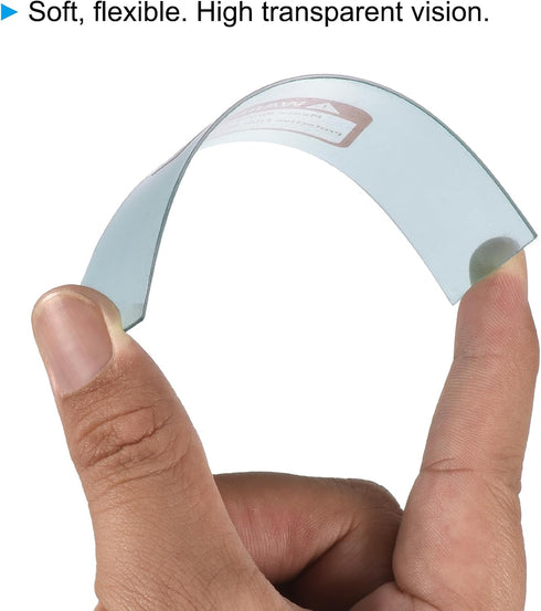 4.3 3.5 Inch 20 Pack PATIKIL x Welding Protection Lens, Transparent Right Angle Protective Replacement for Solar, Clear