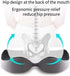 GENTERUN Tailbone Fit for Orthopedic Memory Foam Prostate Cushion - Non-Slip Relief for Sciatica Pain - Comfortable