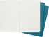 Moleskine Cahier Journal, Soft Cover, Large (5" x 8.25") Plain/Blank, Brisk Blue, 80 Pages (Set of 3)
