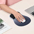 EooCoo Ergonomic Mouse Pad with Gel Wrist Rest Support Middle Concave Design, Relieve Wrist Pain Mousepad, Non-Slip