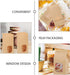 50pcs Packaging Small Bread Bags with Window Kraft Paper Baking Toast Pouches Food-grade Paper Bread Bags for Bakery