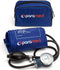 PARAMED Aneroid Sphygmomanometer, Manual Blood Pressure Cuff with Universal Cuff 8.7-16.5", Carrying Case, Blue