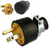 Black Duck Brand Male Extension Cord Replacement Electrical Plugs End, 10 Male Electrical Plugs
