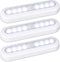 STAR-SPANGLED 3 Pack 7 Motion Sensor Lights Indoor Battery Operated, Stick on