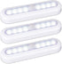 STAR-SPANGLED 3 Pack 7 Motion Sensor Lights Indoor Battery Operated, Stick on
