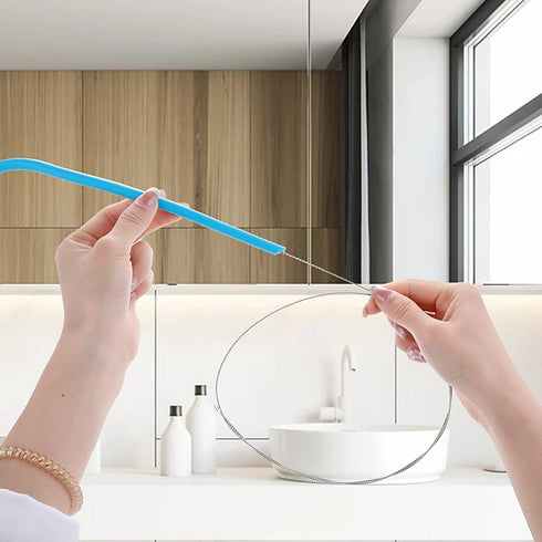 4 Pcs Extra Long Cleaning Brush, 1m/39in for Straw Tube, Pipe, Hose, Bottle, Refrigerator Drain