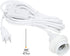 15 Bulbs Set Wallniture Fiore Feet Hanging Lantern Cord with On Off Switch, Room Decor for Pendant Light White Socket