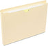 Smead File Jacket, Straight-Cut Tab, 1" Expansion, Letter Size, Manila, 50 per Box