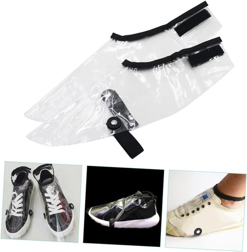 Ipetboom 5pairs Shoe Covers for Hair Stylists Hairdressing Accessories Hair Cutting Shoes Protector Cloaks for Salon