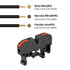 30PCS 3pcs 3pcs 30pcs 28-12AWG DIN Rail Terminal Blocks Kit, Universal Compact Wire Wiring Connector with Marker Strip