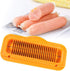 Multipurpose Hot Dog Slicer - Kitchen Cutting Tool for Meat and Fruit