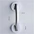 ONQendDv Grab Bars for Wall,No-Punching Bathroom Suction Cup Handle Grab Bar for Shower Room Safety Door Handle