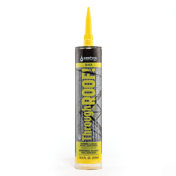 Through The Roof! Black Sealant, 10.5 oz (Pack of 1)