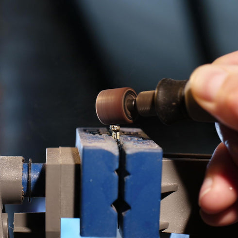 100pcs Mini Sanding Drums, 1/4 Inch 600 Grit Sanding Sleeves for Drum Sander Rotary Tools