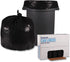 520 33x39, 1.6 33gal, 10 10RL/CT Boardwalk Super Extra-Heavy Repro Can Liner, Mil, Blk, BG/RL