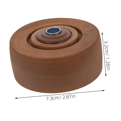 GANAZONO High Temperature Resistant Roller Wheel for Oven Racks Heavy Duty Nylon Caster Wheel Wear-Resistant