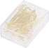 BigKing Large Gold Paper Clips, 100Pcs Metal Arrow Flower Design, Cute Innovative Clips, Prevent Rust Electroplating