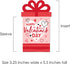 Set 8 Big Dot of Happiness Assorted Happy Valentines Day - Valentine Hearts Party Money and Gift Card Sleeves - Nifty